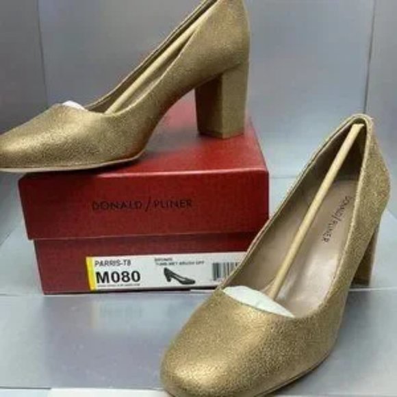 BNWT never Worn Donald Pliner Parris T8 Metalic Bronze - Picture 4 of 10